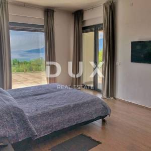 SRDOČI, MARTINKOVAC, BRESTOVICE-  stan u prizemlju 170m2 s panoramskim pogledom na more i bazenom + okućnice 250m2 najam
