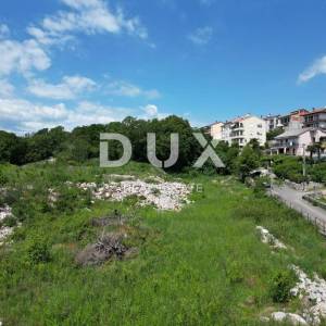 SRDOČI, MARTINKOVAC- građevinsko zemljište 850m2 S LOKACIJSKOM DOZVOLOM!!! s pogledom na more 