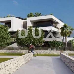 SRDOČI, MARTINKOVAC- građevinsko zemljište 850m2 S LOKACIJSKOM DOZVOLOM!!! s pogledom na more 