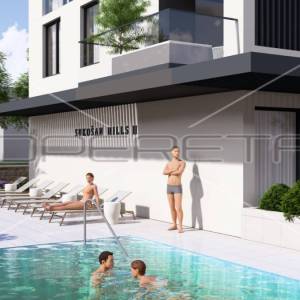 Stan u novogradnji prvi red do mora,  86,77m2 NKP, Sukošan
