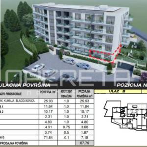 Stanovi u izgradnji - Makarska - spoj moderne arhitekture i vrhunskih materijala