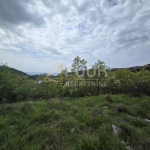Svilno, građevinsko zemljište, 1.490m2, pogled na more