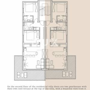 TROGIR, ČIOVO - penthouse u blizu plaže