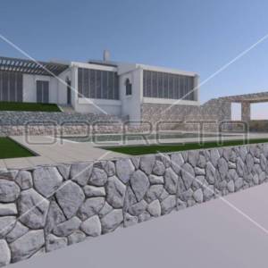 Unikatna vila sa čarobnim pogledom u Njivicama, Krk