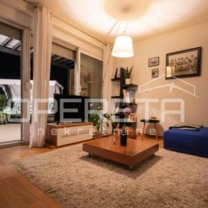 Uređen trosoban stan s privatnim vrtom i terasom, 89 m², prizemlje, Mocire, Zada