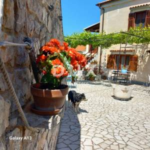 VELI LOŠINJ - Vrhunska prilika!! Kamena kuća s dva stana i pogledom na more