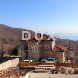 VEPRINAC - Predivna samostojeća kuća s panoramskim pogledom na more