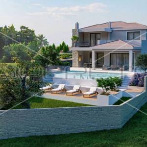 Vila s infinity bazenom i pogledom na more 