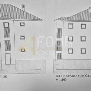 Viškovo, građevinsko zemljište s projektom, 1.408m2