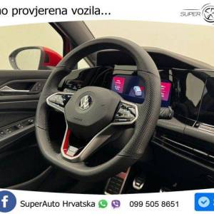 Volkswagen Golf 8 GTI 245 KS, LED+ACC+VIRT+GR SJED+KAM+PARK