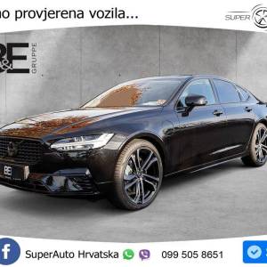 Volvo S90 2.0 T8 Recharge AWD Ultimate Dark 455 KS, ZRAČNI+ACC+LED+GR SJED+HEAD