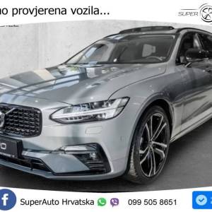 Volvo V90 2.0 B4 Diesel Aut. Ultimate Dark 197 KS, ACC+LED+360+4xGR SJED+HEAD