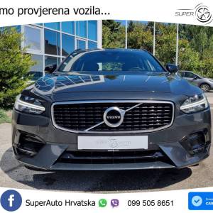 Volvo V90 D5 Aut. AWD R Design 235 KS, u PDV-u REG 11/25 ACC+GR. VENT. SJEDALA