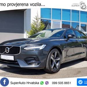 Volvo V90 D5 Aut. AWD R Design 235 KS, u PDV-u REG 11/25 ACC+GR. VENT. SJEDALA