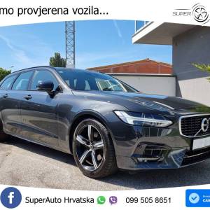 Volvo V90 D5 Aut. AWD R Design 235 KS, u PDV-u REG 11/25 ACC+GR. VENT. SJEDALA