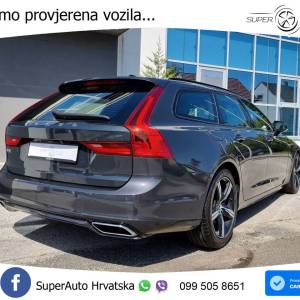 Volvo V90 D5 Aut. AWD R Design 235 KS, u PDV-u REG 11/25 ACC+GR. VENT. SJEDALA