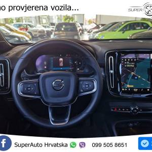 Volvo XC40 2.0 B4 Aut. Ultra Dark 197 KS, ACC+LED+360+GR SJED+PANO+VIRT