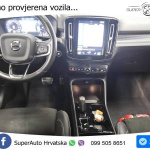 Volvo XC40 2.0 D3 Aut. R-Design 150 KS, LED+VIRT+GR SJED+KAM+ASIST+NAVI