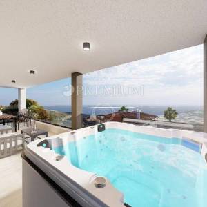 Vrbnik, apartman na 1. katu novogradnje, s pogledom na more!
