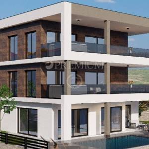 Vrbnik, apartman na 1. katu novogradnje, s pogledom na more!