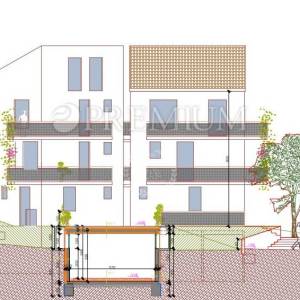 Vrbnik, okolica, građevinsko zemljište s glavnim projektom!