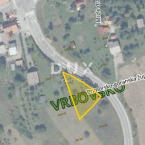 VRBOVSKO - teren uz glavnu cestu 1340 m2