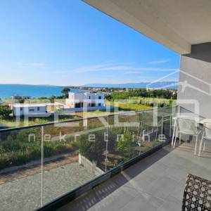 VRSI – Moderan apartman s pogledom na more, 150 m od plaže
