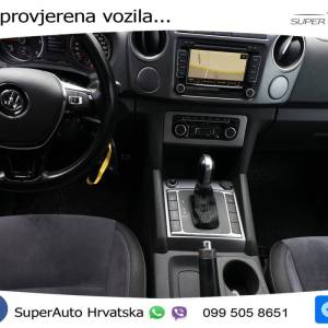 VW Amarok 2.0 TDI 4M Aut. 180 KS, XENON+TEM+GR SJED+KUKA+PDC