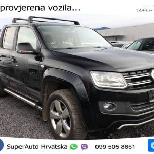 VW Amarok 2.0 TDI 4M Aut. 180 KS, XENON+TEM+GR SJED+KUKA+PDC