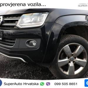 VW Amarok 2.0 TDI 4M Aut. 180 KS, XENON+TEM+GR SJED+KUKA+PDC