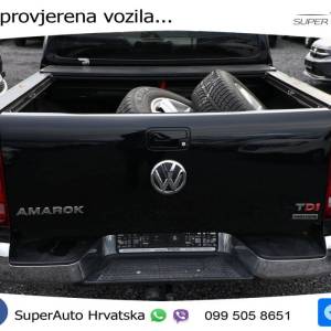 VW Amarok 2.0 TDI 4M Aut. 180 KS, XENON+TEM+GR SJED+KUKA+PDC
