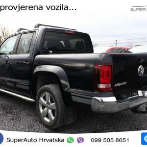 VW Amarok 2.0 TDI 4M Aut. 180 KS, XENON+TEM+GR SJED+KUKA+PDC