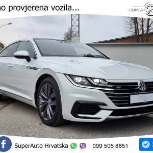 VW Arteon 2.0 TSI 4M Aut. R-Line 272 KS, REG 12/25 ACC+360+4xGR SJED+PANO+ASIST
