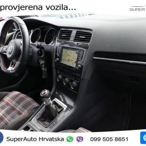 VW Golf 7 GTI 2.0 TSI Performance 230 KS, XENON+TEM+GR SJED+KAM+PDC+ASIST