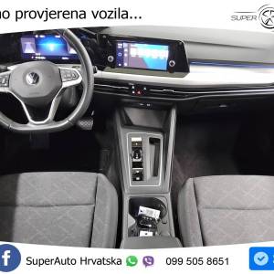 VW Golf 8 1.0 eTSI DSG Life 110 KS, LED+ACC+PDC+VIRT