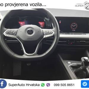 VW Golf 8 1.5 TSI Life 131 KS, MATRIX+TEM+GR SJED+NAVI+PDC+VIRT