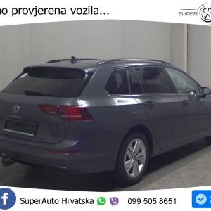 VW Golf 8 Variant 2.0 TDI DSG Life 150 KS, ACC+KAM+LED+GR SJED+HEAD+VIRT+ASIST
