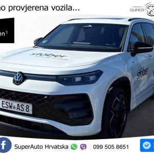 VW Tayron 1.5 eHybrid DSG R-Line 272 KS, ACC+LED+360+GR SJED+HEAD+PANO
