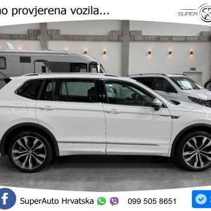 VW Tiguan Allspace 2.0 TDI 4M R-Line 200 KS, ACC+LED+GR SJED+NAVI+MASAŽA
