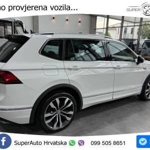 VW Tiguan Allspace 2.0 TDI 4M R-Line 200 KS, ACC+LED+GR SJED+NAVI+MASAŽA