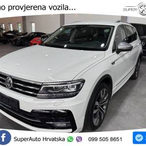 VW Tiguan Allspace 2.0 TDI 4M R-Line 200 KS, ACC+LED+GR SJED+NAVI+MASAŽA