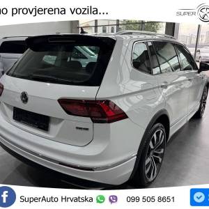 VW Tiguan Allspace 2.0 TDI 4M R-Line 200 KS, ACC+LED+GR SJED+NAVI+MASAŽA