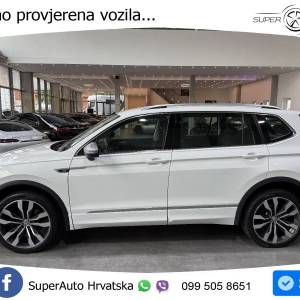 VW Tiguan Allspace 2.0 TDI 4M R-Line 200 KS, ACC+LED+GR SJED+NAVI+MASAŽA