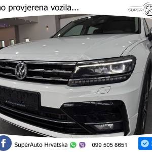 VW Tiguan Allspace 2.0 TDI 4M R-Line 200 KS, ACC+LED+GR SJED+NAVI+MASAŽA