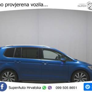 VW Touran 2.0 TDI Aut. R-Line 150 KS, LED+ACC+GR SJED+PANO+PARK