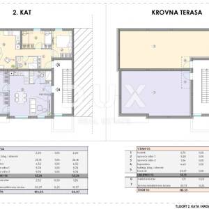 ZADAR, BIBINJE - Penthouse s pogledom na more u izgradnji S4
