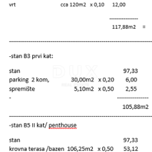 ZADAR, DIKLO - penthouse, na atrativnoj lokaciji sa pogledom na more