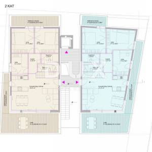 ZADAR, DIKLOVAC - Moderan penthouse s garažom u izgradnji S5