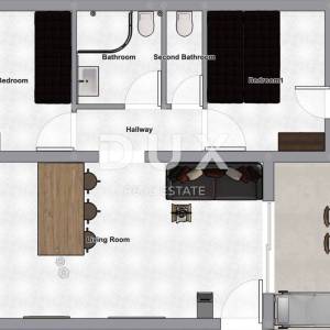 ZADAR, DRAGE - Prekrasna apartmanska vila s bazenom