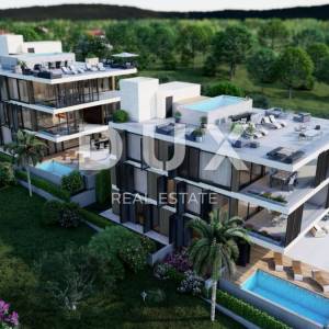 ZADAR, KOŽINO - Luksuzni penthouse s bazenom u izgradnji BS4